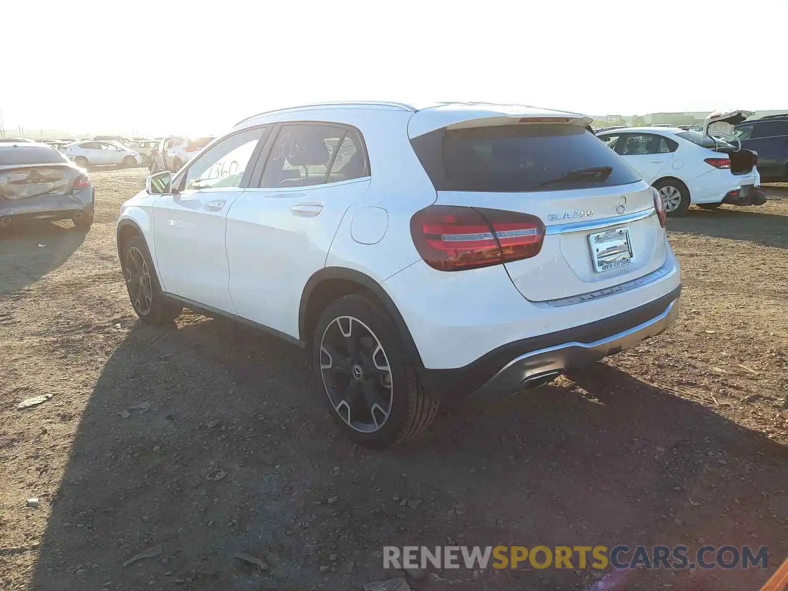 3 Photograph of a damaged car WDCTG4EBXKJ553885 MERCEDES-BENZ GLA-CLASS 2019