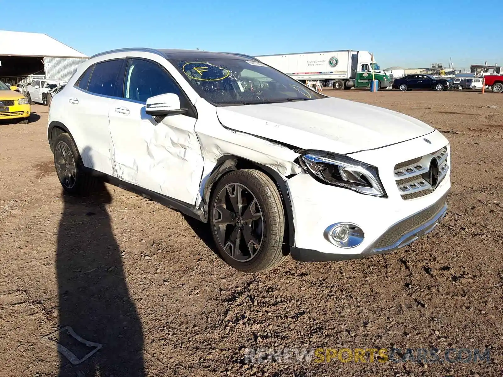 9 Photograph of a damaged car WDCTG4EBXKJ553885 MERCEDES-BENZ GLA-CLASS 2019