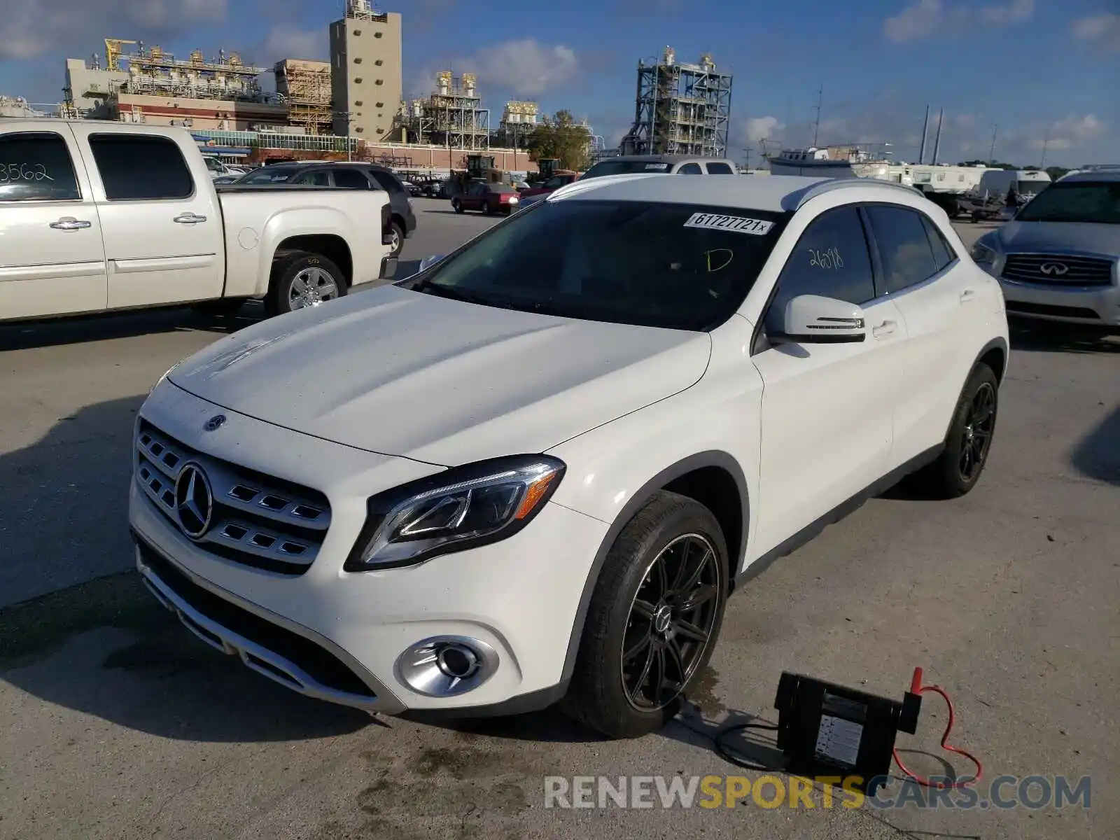 2 Photograph of a damaged car WDCTG4EBXKU011538 MERCEDES-BENZ GLA-CLASS 2019