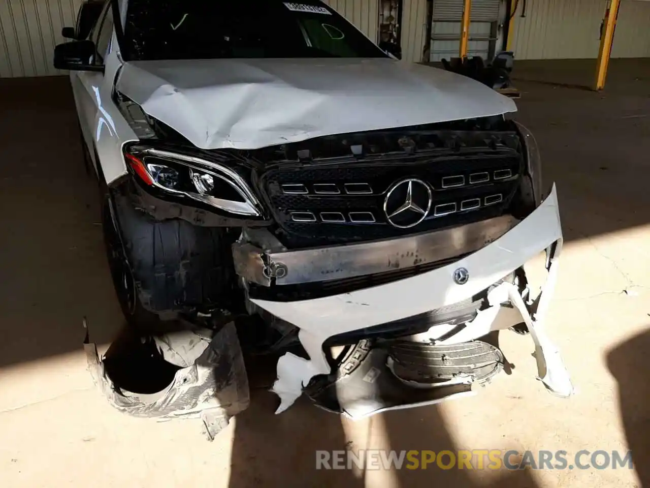 9 Photograph of a damaged car WDCTG4GB0KJ549874 MERCEDES-BENZ GLA-CLASS 2019