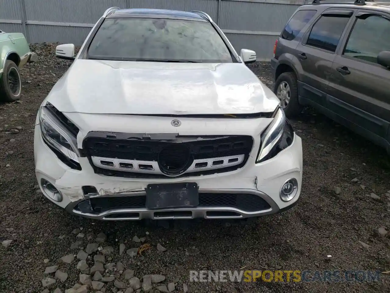 9 Photograph of a damaged car WDCTG4GB1KJ575867 MERCEDES-BENZ GLA-CLASS 2019