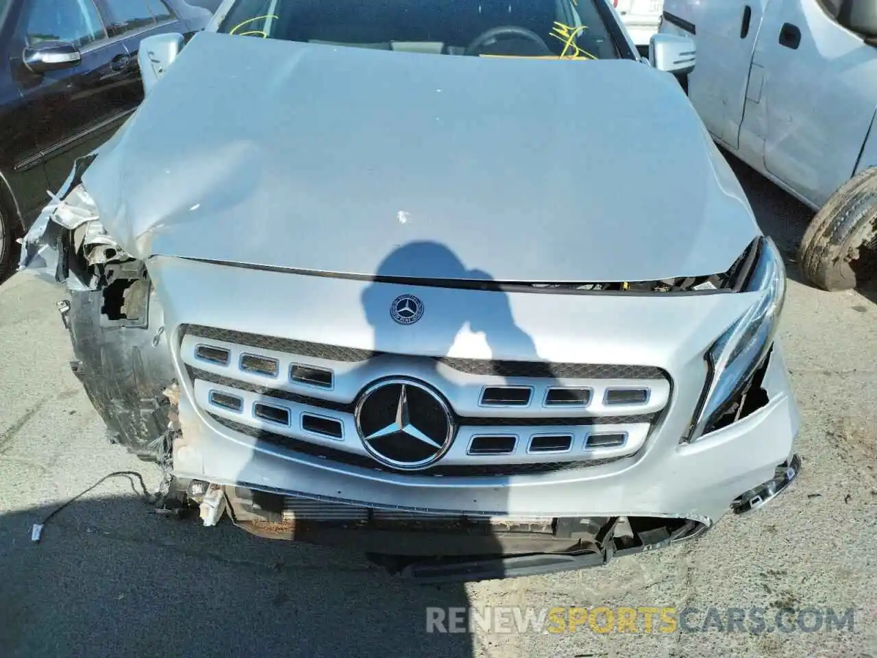 7 Photograph of a damaged car WDCTG4GB1KJ612593 MERCEDES-BENZ GLA-CLASS 2019