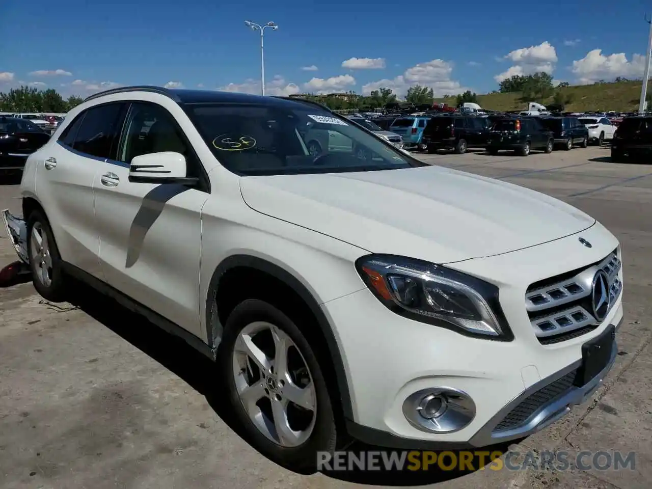 1 Photograph of a damaged car WDCTG4GB1KU010162 MERCEDES-BENZ GLA-CLASS 2019