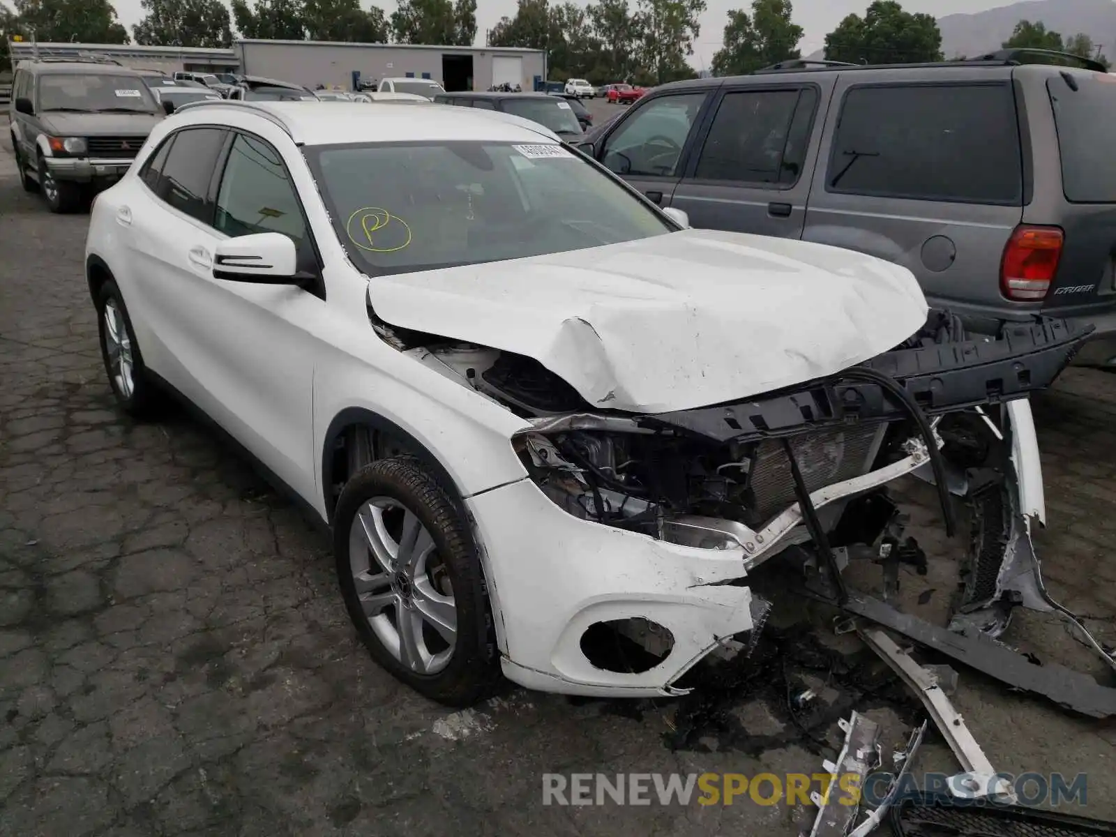 1 Photograph of a damaged car WDCTG4GB1KU017791 MERCEDES-BENZ GLA-CLASS 2019