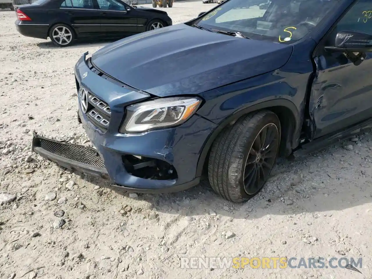 9 Photograph of a damaged car WDCTG4GB2KJ609332 MERCEDES-BENZ GLA-CLASS 2019