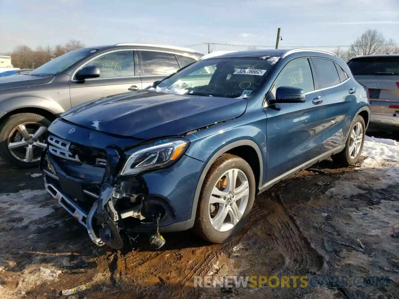 2 Photograph of a damaged car WDCTG4GB2KJ621934 MERCEDES-BENZ GLA-CLASS 2019