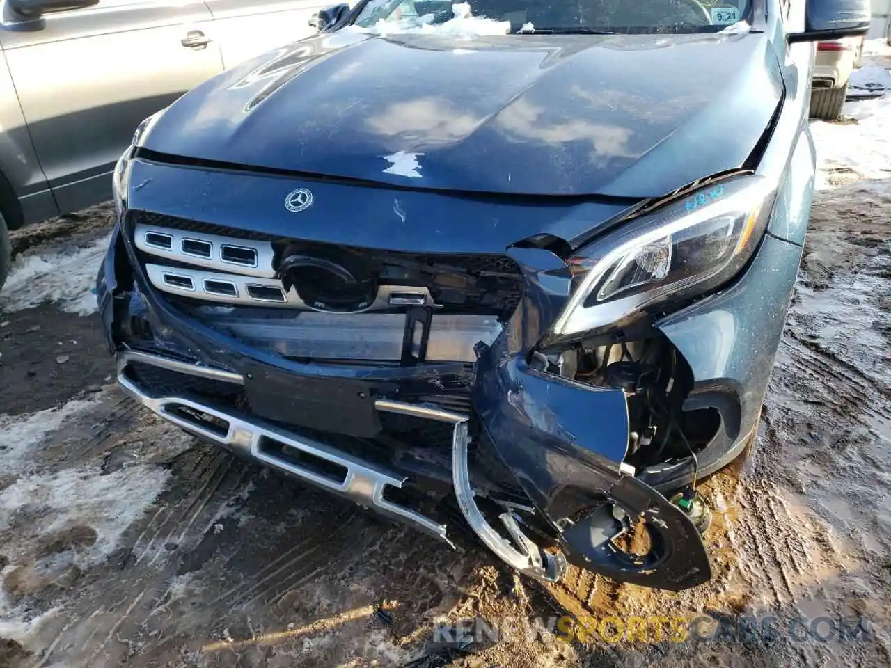 9 Photograph of a damaged car WDCTG4GB2KJ621934 MERCEDES-BENZ GLA-CLASS 2019