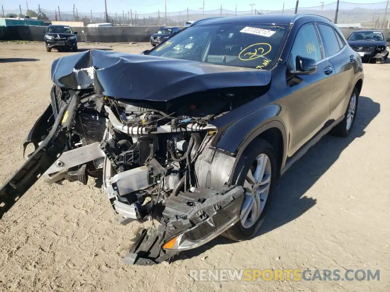 2 Photograph of a damaged car WDCTG4GB2KU006248 MERCEDES-BENZ GLA-CLASS 2019