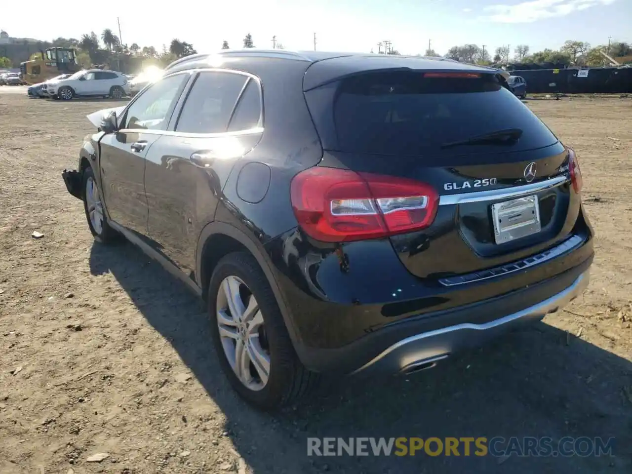 3 Photograph of a damaged car WDCTG4GB2KU006248 MERCEDES-BENZ GLA-CLASS 2019