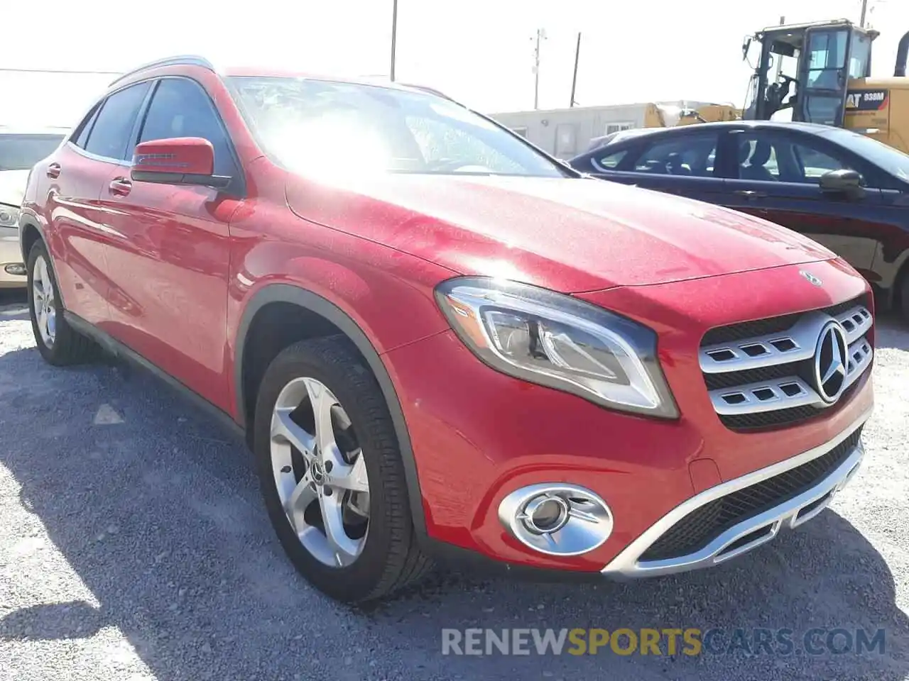 1 Photograph of a damaged car WDCTG4GB2KU008503 MERCEDES-BENZ GLA-CLASS 2019