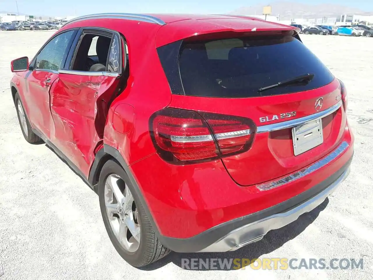 3 Photograph of a damaged car WDCTG4GB2KU008503 MERCEDES-BENZ GLA-CLASS 2019