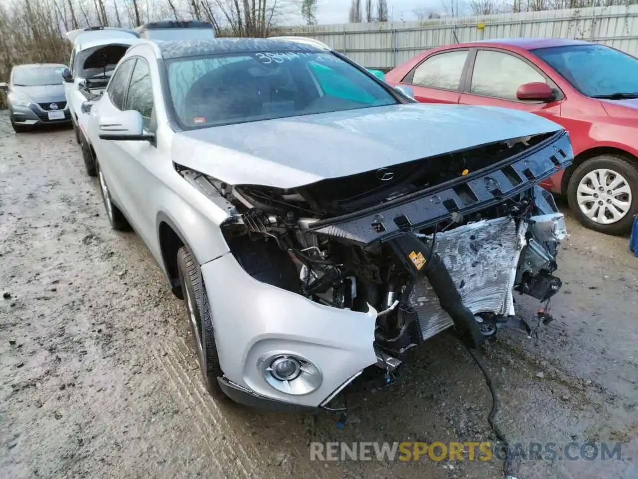 1 Photograph of a damaged car WDCTG4GB2KU015242 MERCEDES-BENZ GLA-CLASS 2019