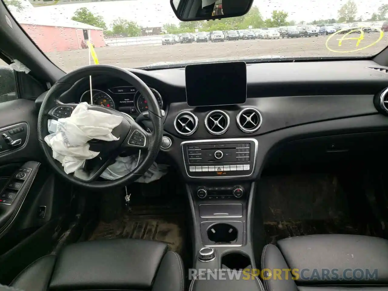 9 Photograph of a damaged car WDCTG4GB3KJ575207 MERCEDES-BENZ GLA-CLASS 2019