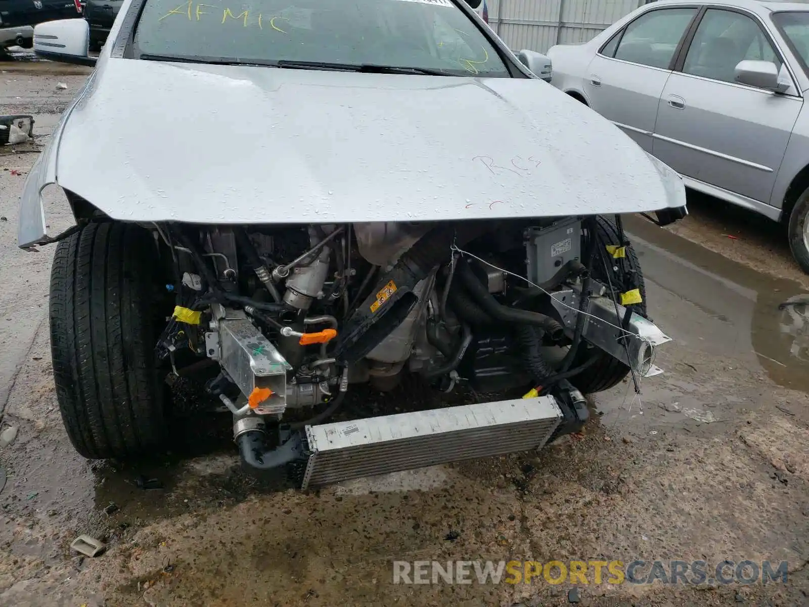 9 Photograph of a damaged car WDCTG4GB3KJ581413 MERCEDES-BENZ GLA-CLASS 2019