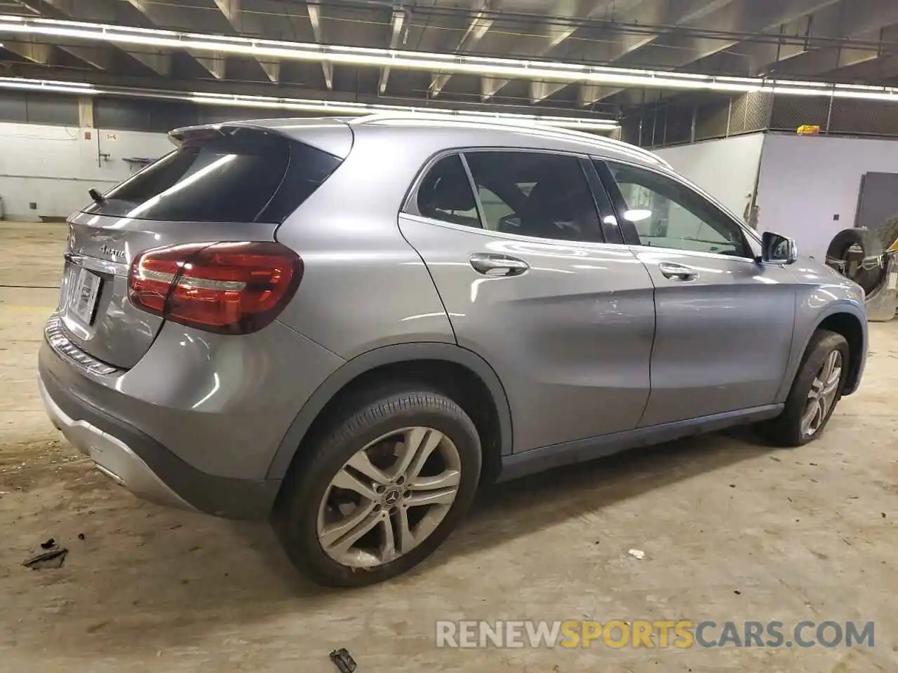 3 Photograph of a damaged car WDCTG4GB3KJ594176 MERCEDES-BENZ GLA-CLASS 2019