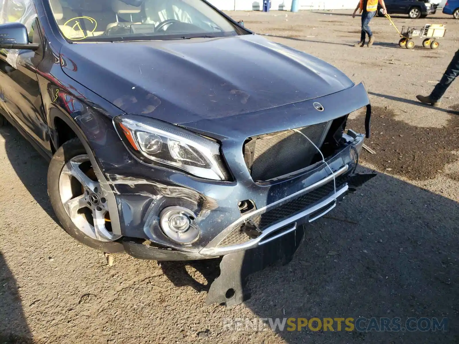 9 Photograph of a damaged car WDCTG4GB3KJ596784 MERCEDES-BENZ GLA-CLASS 2019