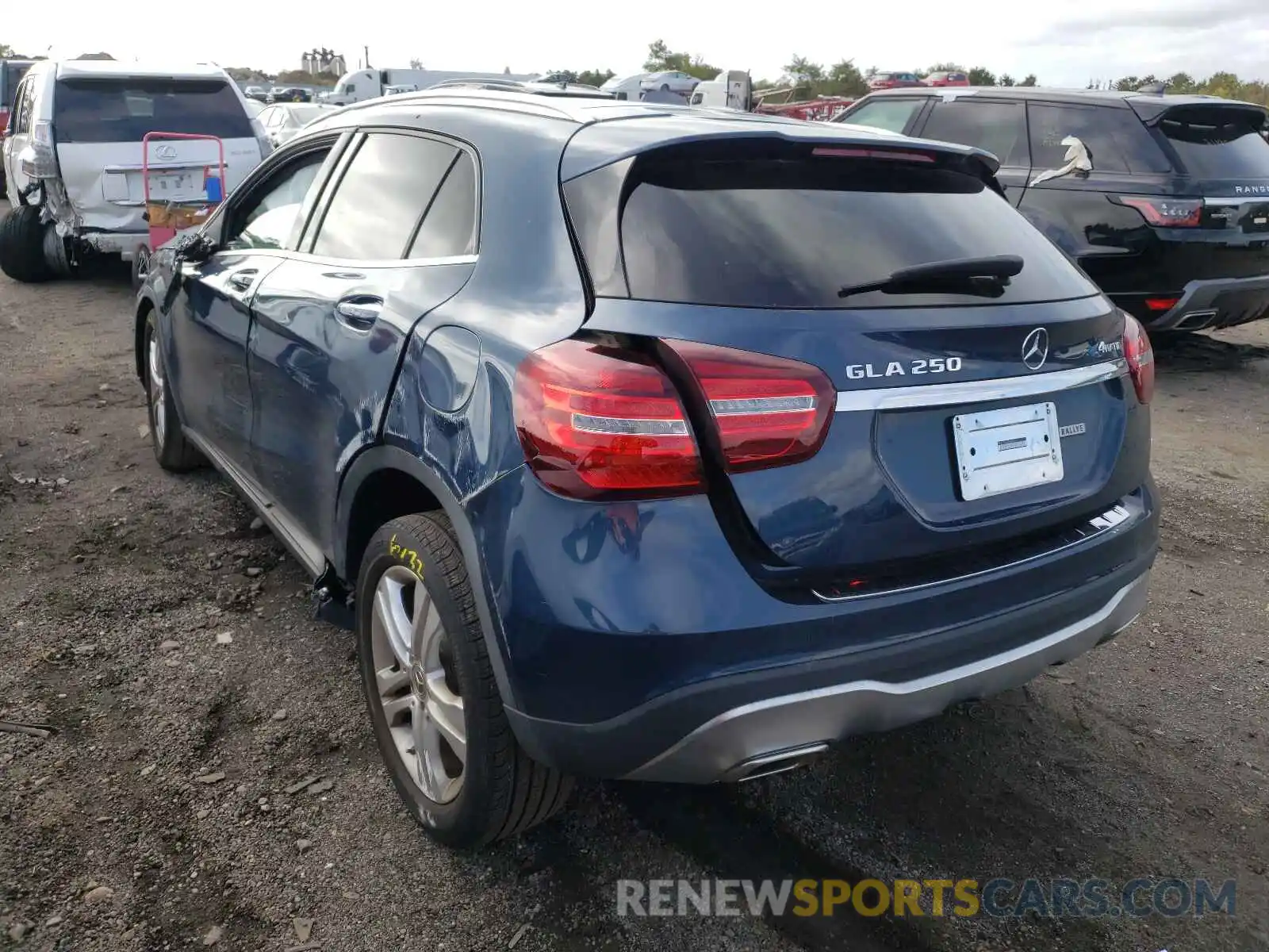 3 Photograph of a damaged car WDCTG4GB3KJ620615 MERCEDES-BENZ GLA-CLASS 2019