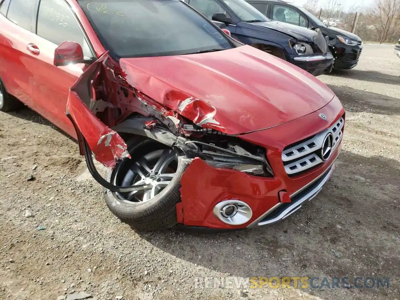 9 Photograph of a damaged car WDCTG4GB3KU001981 MERCEDES-BENZ GLA-CLASS 2019