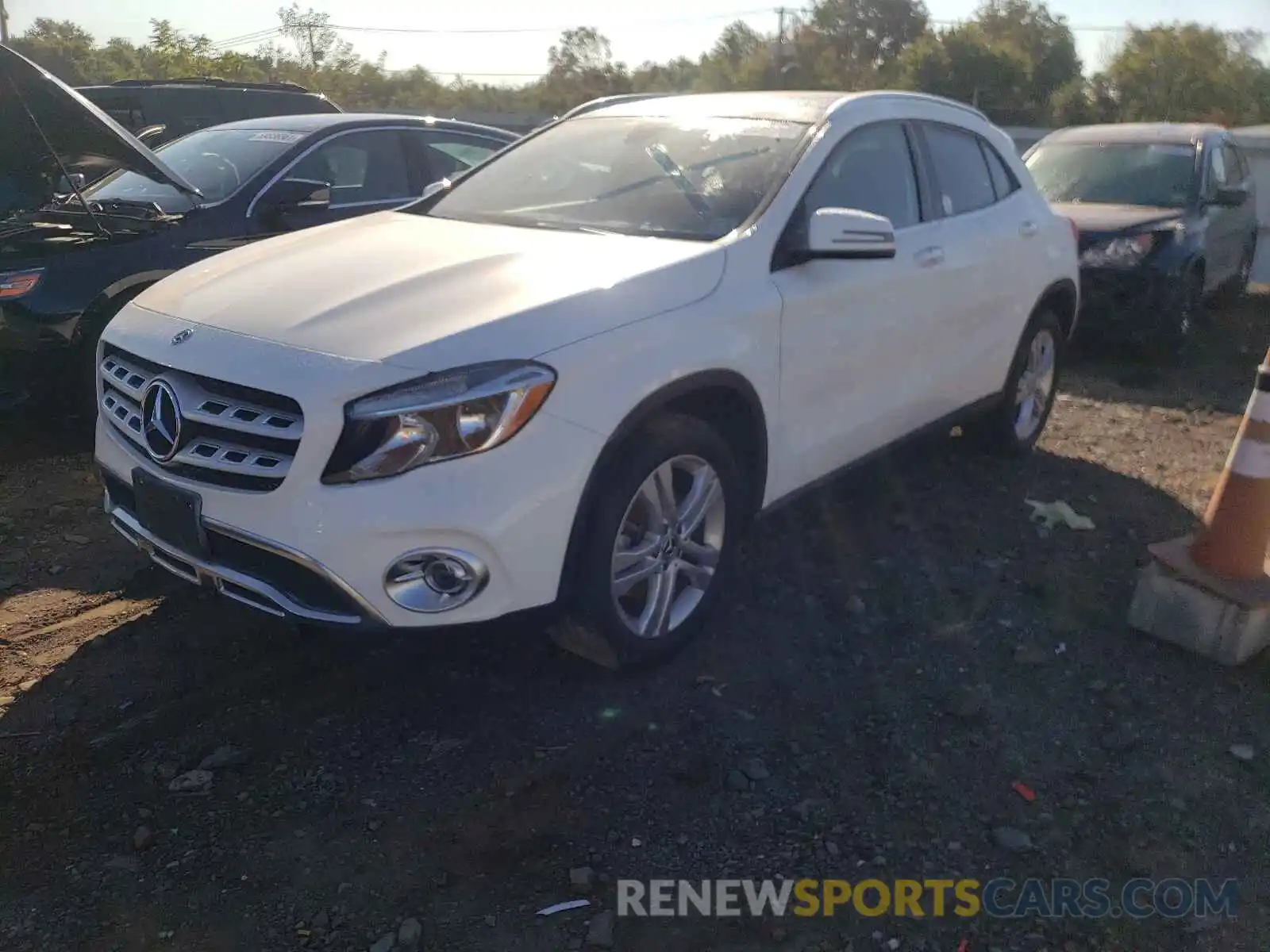 2 Photograph of a damaged car WDCTG4GB3KU002886 MERCEDES-BENZ GLA-CLASS 2019