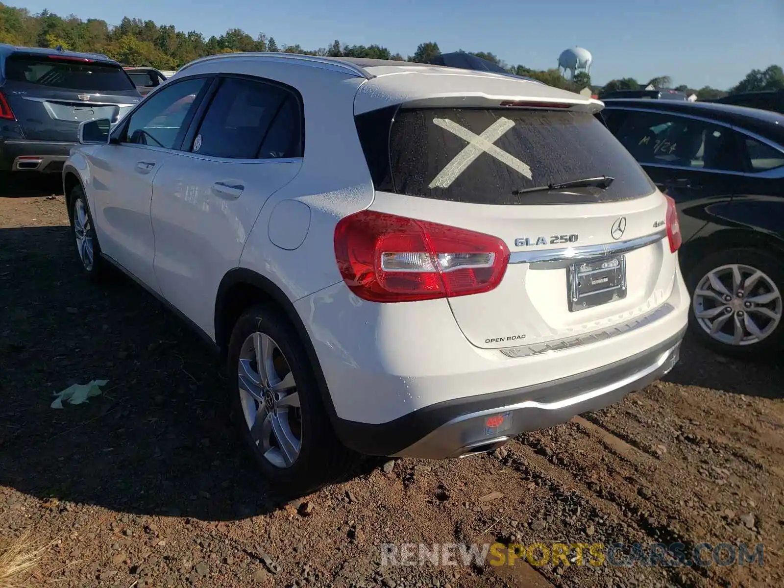 3 Photograph of a damaged car WDCTG4GB3KU002886 MERCEDES-BENZ GLA-CLASS 2019