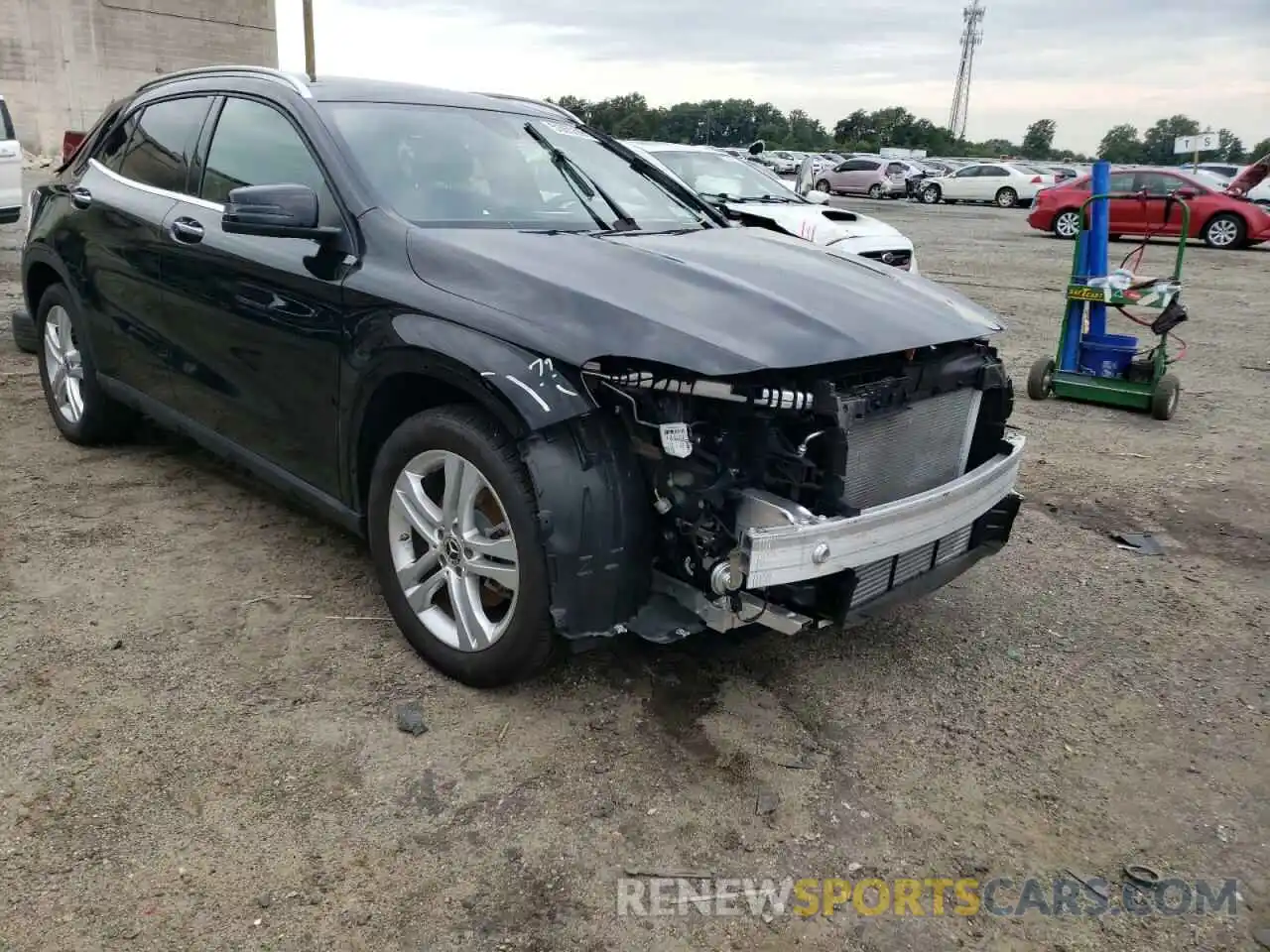 1 Photograph of a damaged car WDCTG4GB3KU017856 MERCEDES-BENZ GLA-CLASS 2019