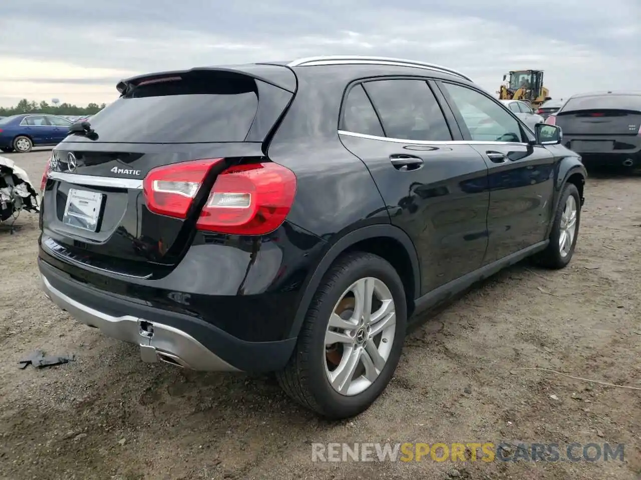 4 Фотография поврежденного автомобиля WDCTG4GB3KU017856 MERCEDES-BENZ GLA-CLASS 2019