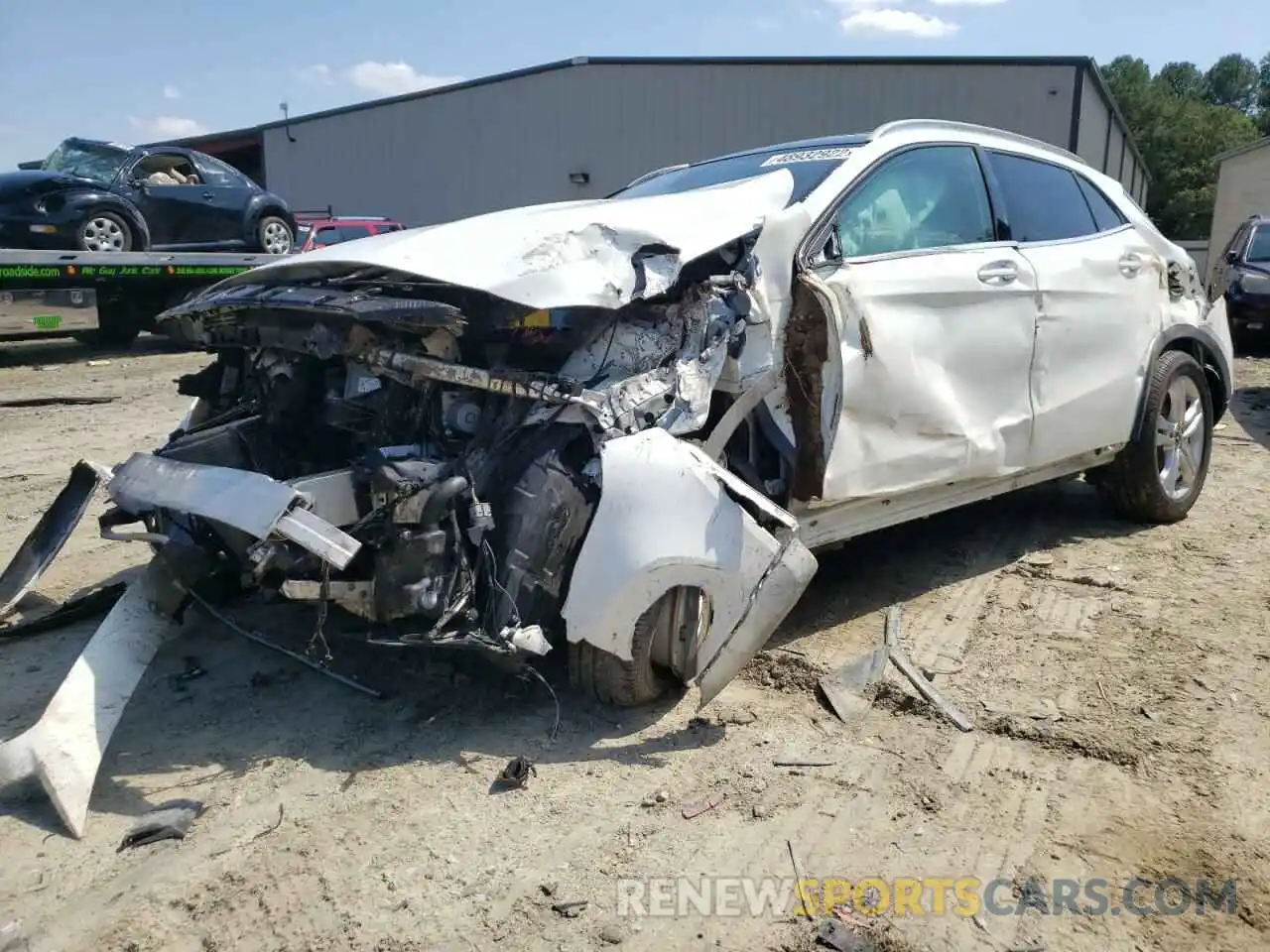 2 Photograph of a damaged car WDCTG4GB4KJ533208 MERCEDES-BENZ GLA-CLASS 2019