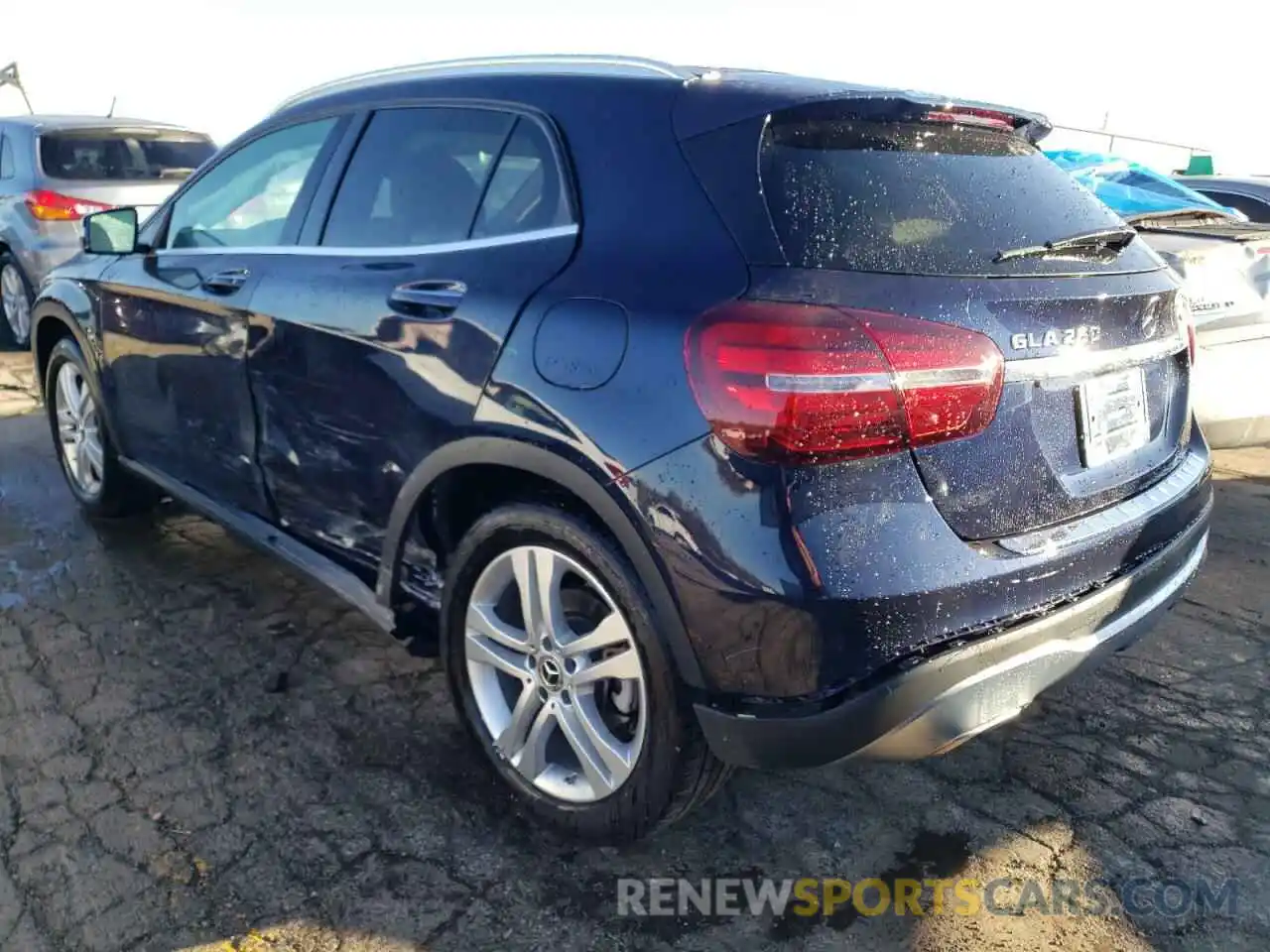 3 Photograph of a damaged car WDCTG4GB4KJ553491 MERCEDES-BENZ GLA-CLASS 2019