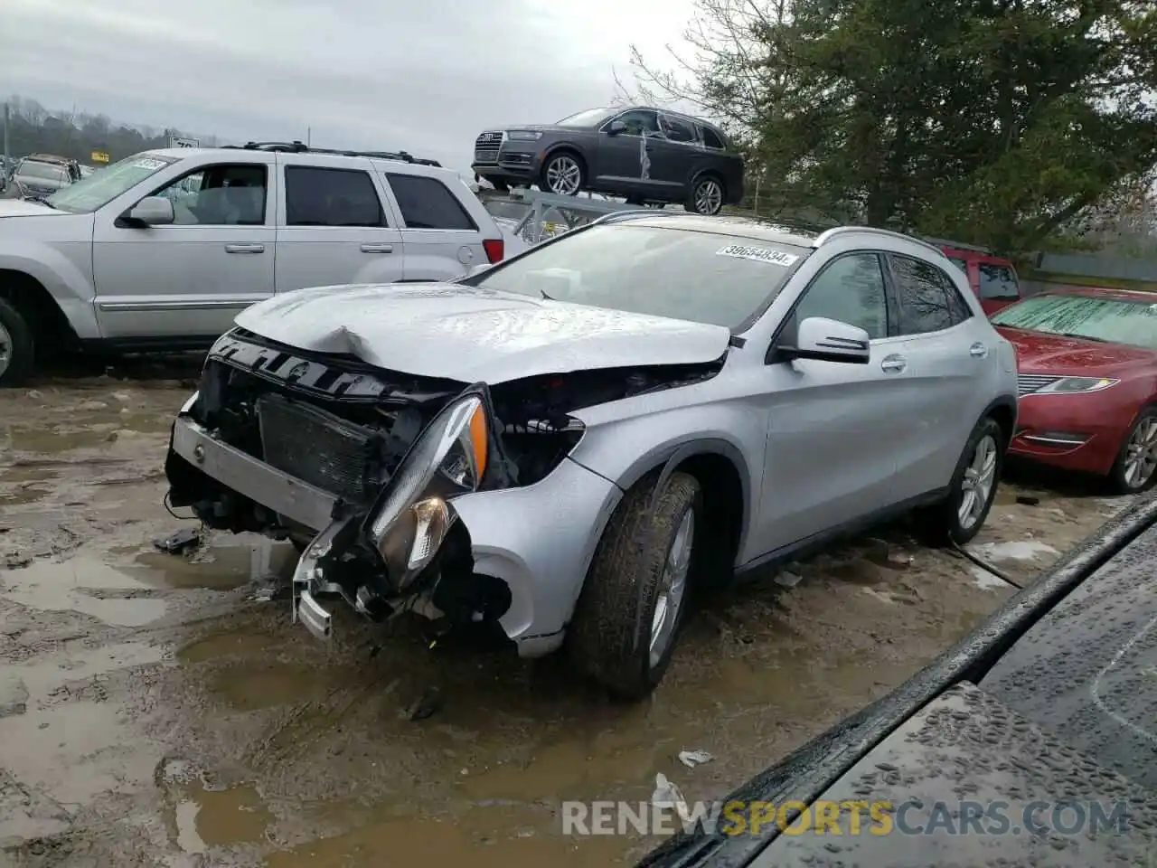 1 Photograph of a damaged car WDCTG4GB4KU016523 MERCEDES-BENZ GLA-CLASS 2019