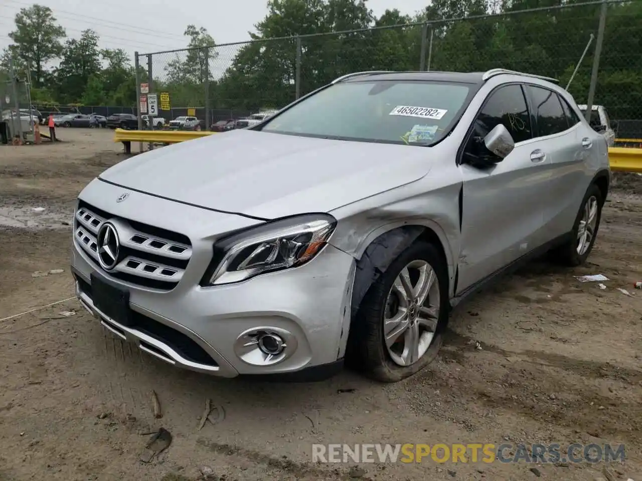 2 Photograph of a damaged car WDCTG4GB5KJ582045 MERCEDES-BENZ GLA-CLASS 2019