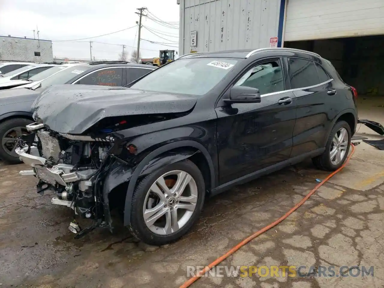 1 Photograph of a damaged car WDCTG4GB5KJ597578 MERCEDES-BENZ GLA-CLASS 2019