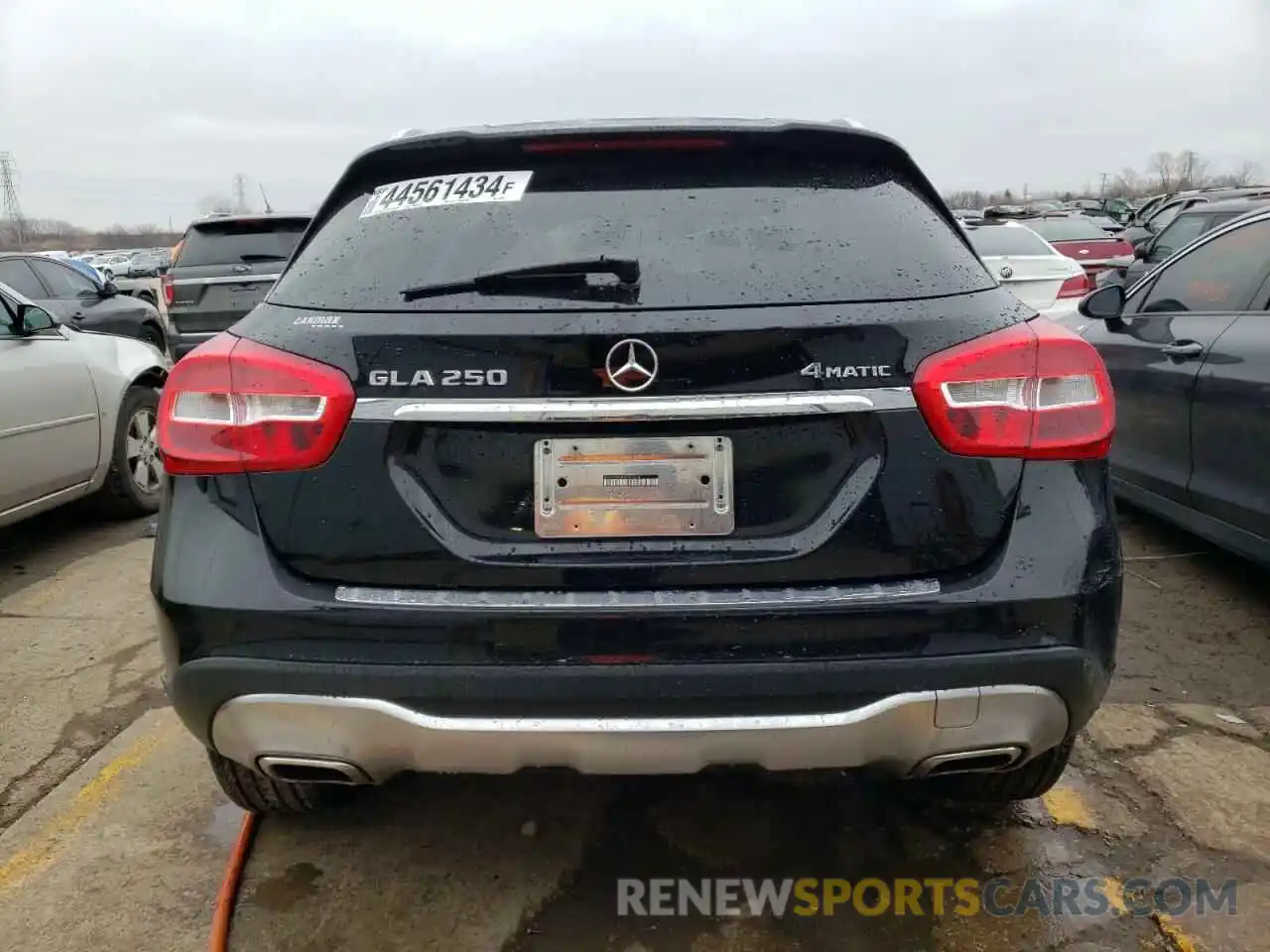 6 Photograph of a damaged car WDCTG4GB5KJ597578 MERCEDES-BENZ GLA-CLASS 2019