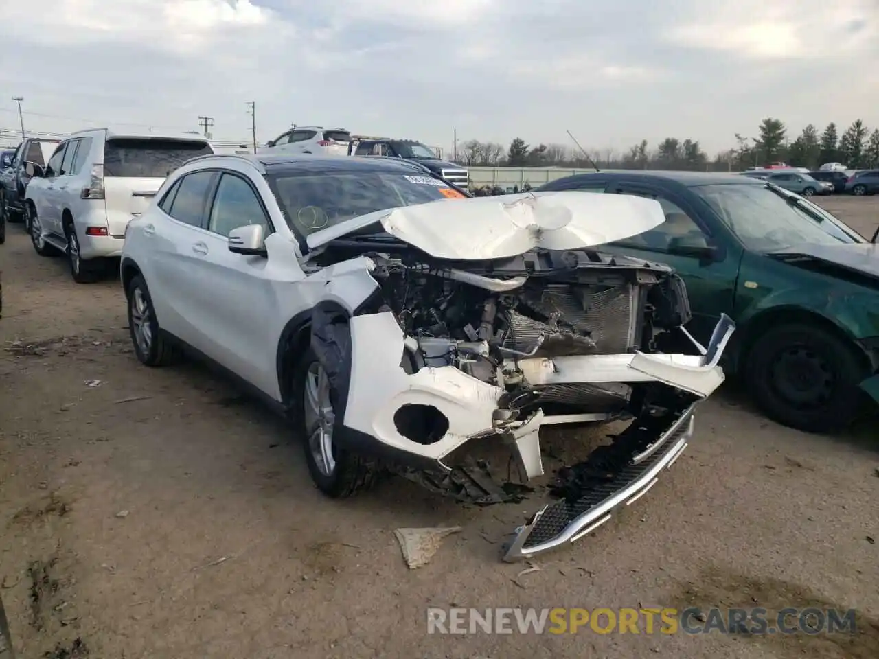 1 Photograph of a damaged car WDCTG4GB5KJ599167 MERCEDES-BENZ GLA-CLASS 2019