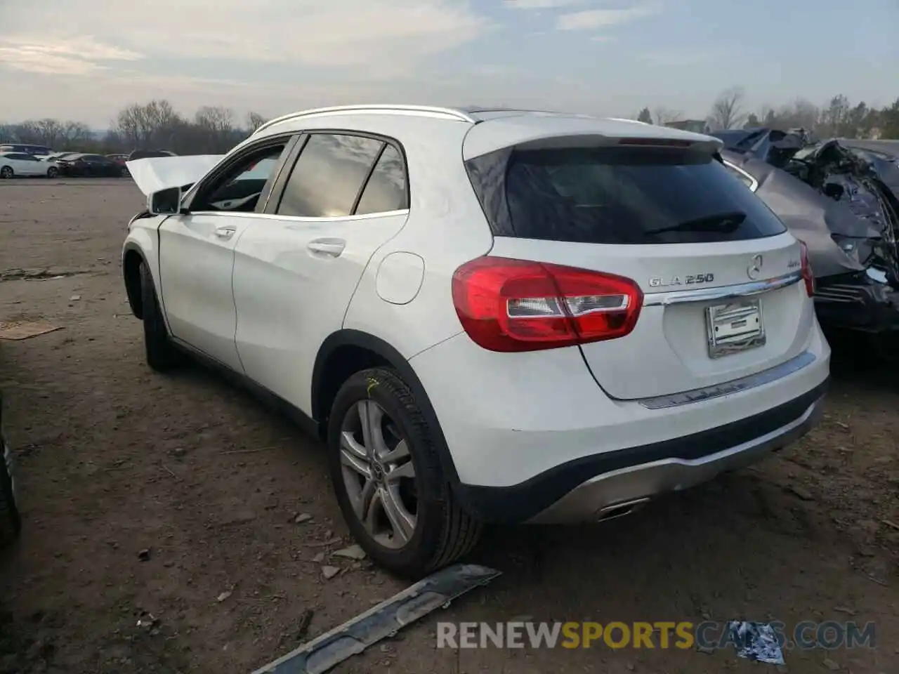 3 Photograph of a damaged car WDCTG4GB5KJ599167 MERCEDES-BENZ GLA-CLASS 2019