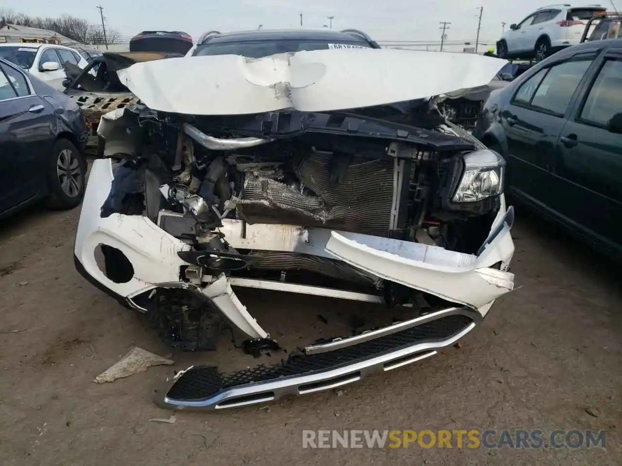 9 Photograph of a damaged car WDCTG4GB5KJ599167 MERCEDES-BENZ GLA-CLASS 2019