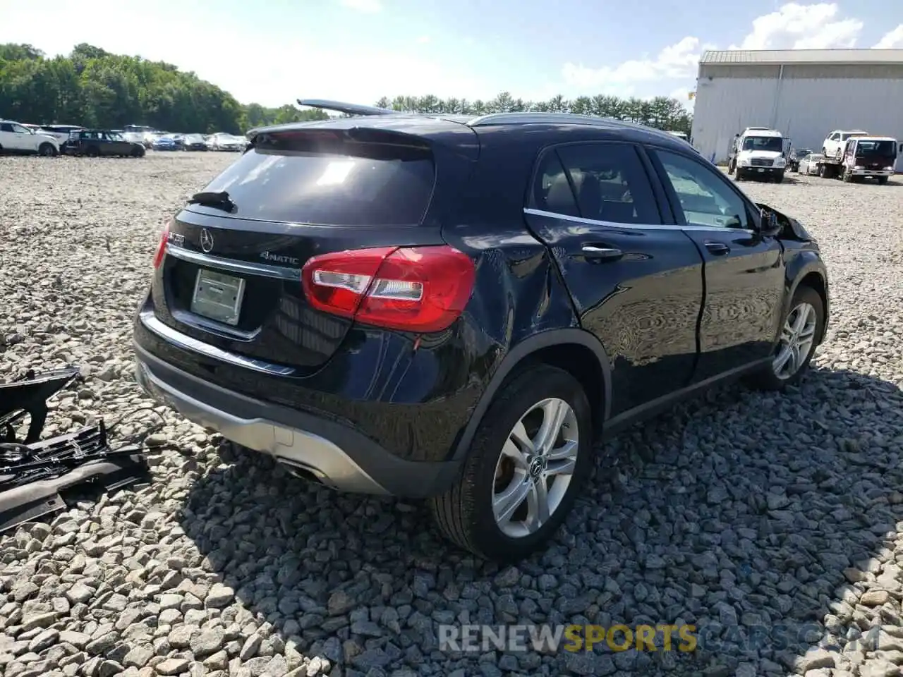 4 Photograph of a damaged car WDCTG4GB5KU014201 MERCEDES-BENZ GLA-CLASS 2019