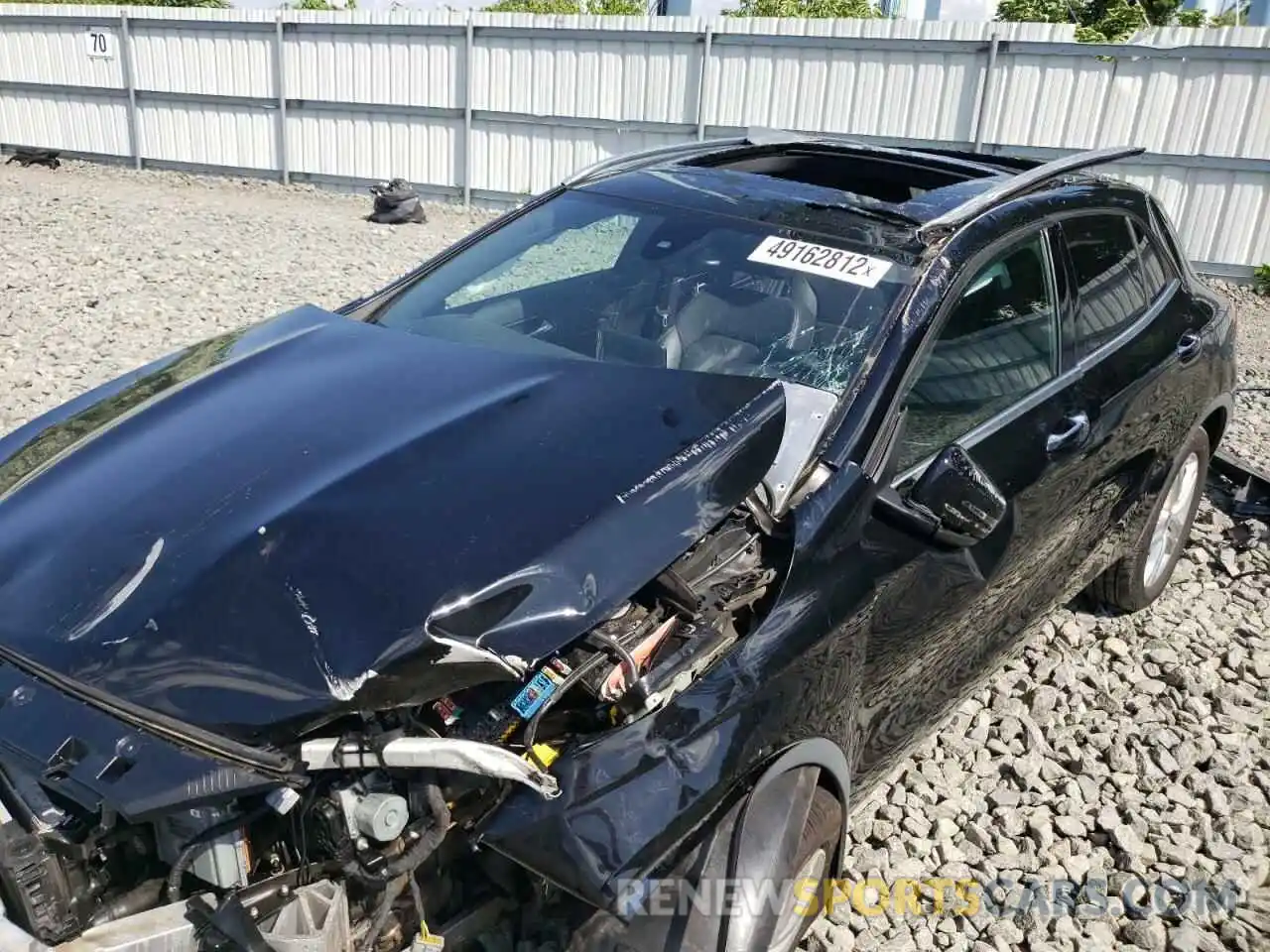 9 Photograph of a damaged car WDCTG4GB5KU014201 MERCEDES-BENZ GLA-CLASS 2019