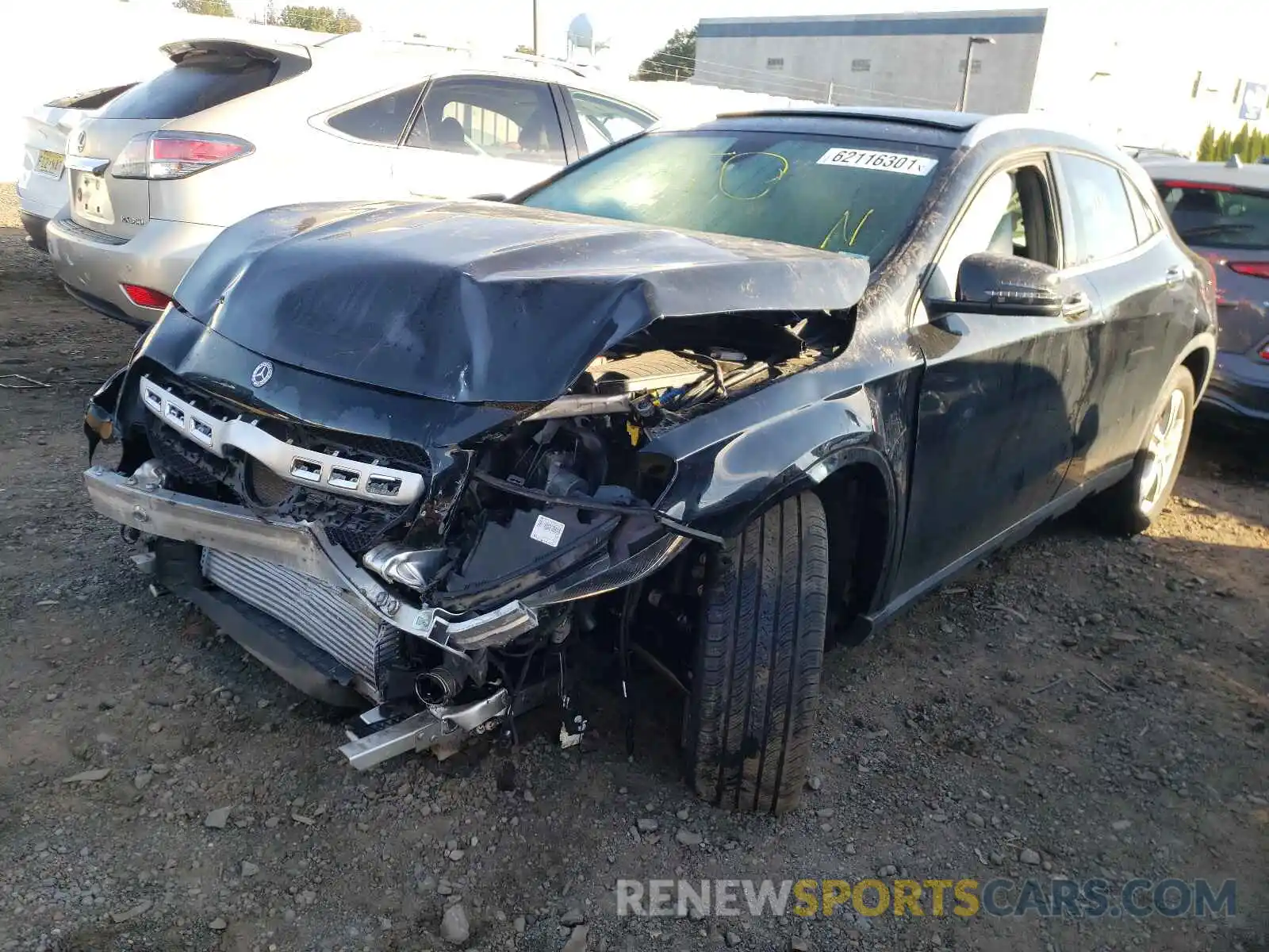 2 Photograph of a damaged car WDCTG4GB5KU017079 MERCEDES-BENZ GLA-CLASS 2019