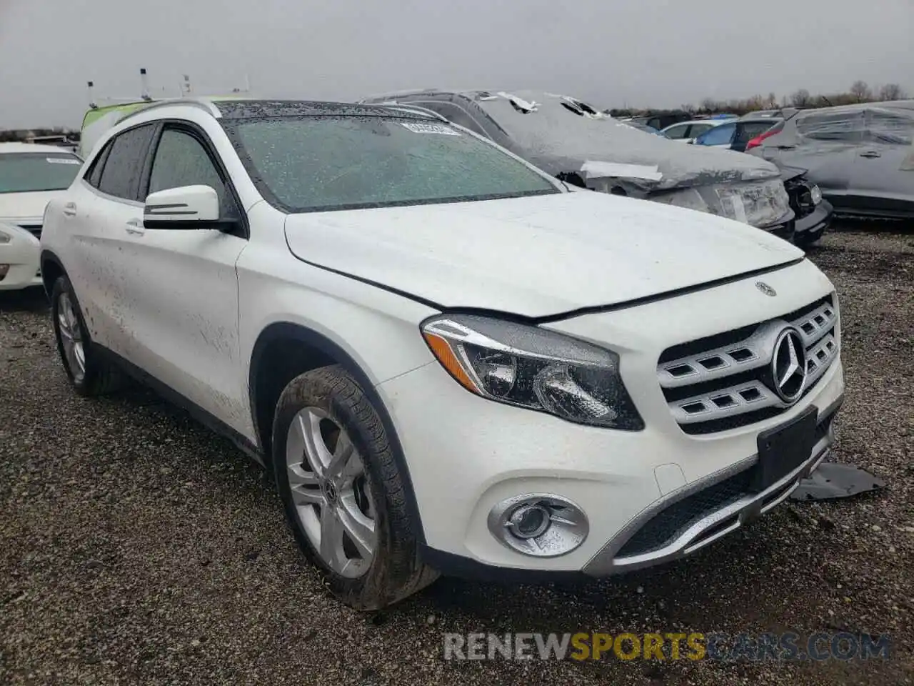 1 Photograph of a damaged car WDCTG4GB5KU017289 MERCEDES-BENZ GLA-CLASS 2019