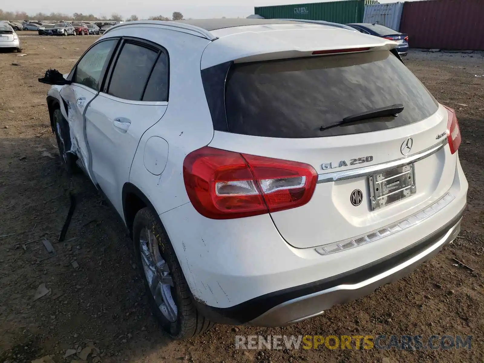 3 Photograph of a damaged car WDCTG4GB5KU017289 MERCEDES-BENZ GLA-CLASS 2019