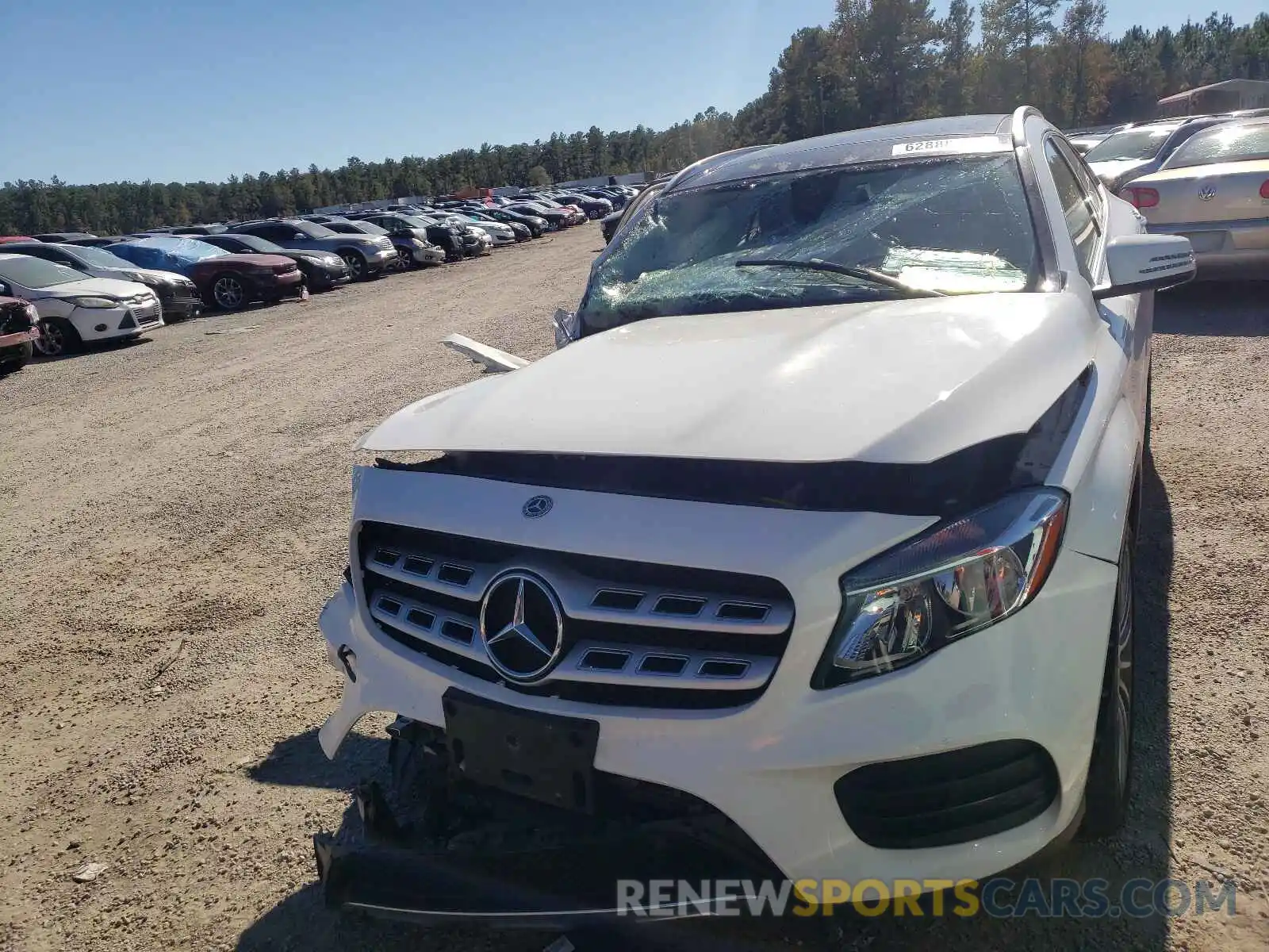 2 Photograph of a damaged car WDCTG4GB6KJ551130 MERCEDES-BENZ GLA-CLASS 2019