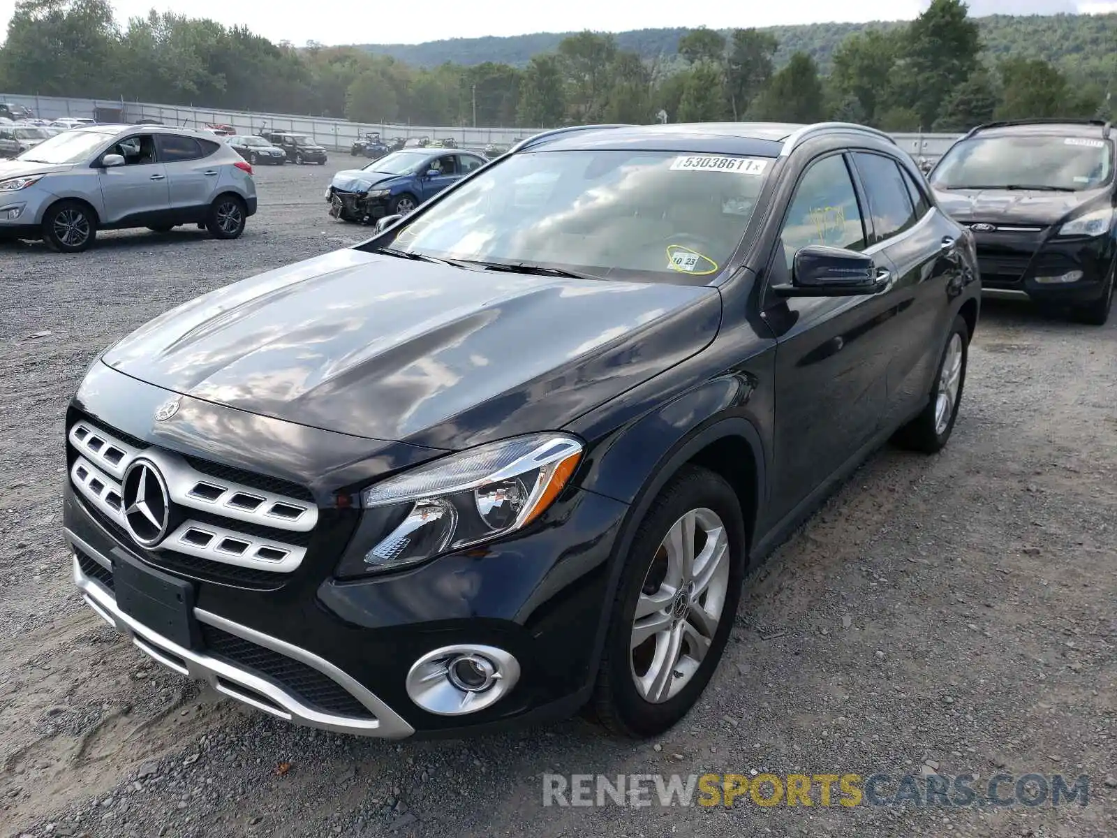 2 Photograph of a damaged car WDCTG4GB6KJ554111 MERCEDES-BENZ GLA-CLASS 2019