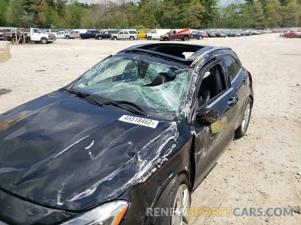 9 Photograph of a damaged car WDCTG4GB6KJ609317 MERCEDES-BENZ GLA-CLASS 2019