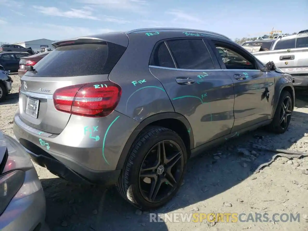 4 Photograph of a damaged car WDCTG4GB6KJ626408 MERCEDES-BENZ GLA-CLASS 2019