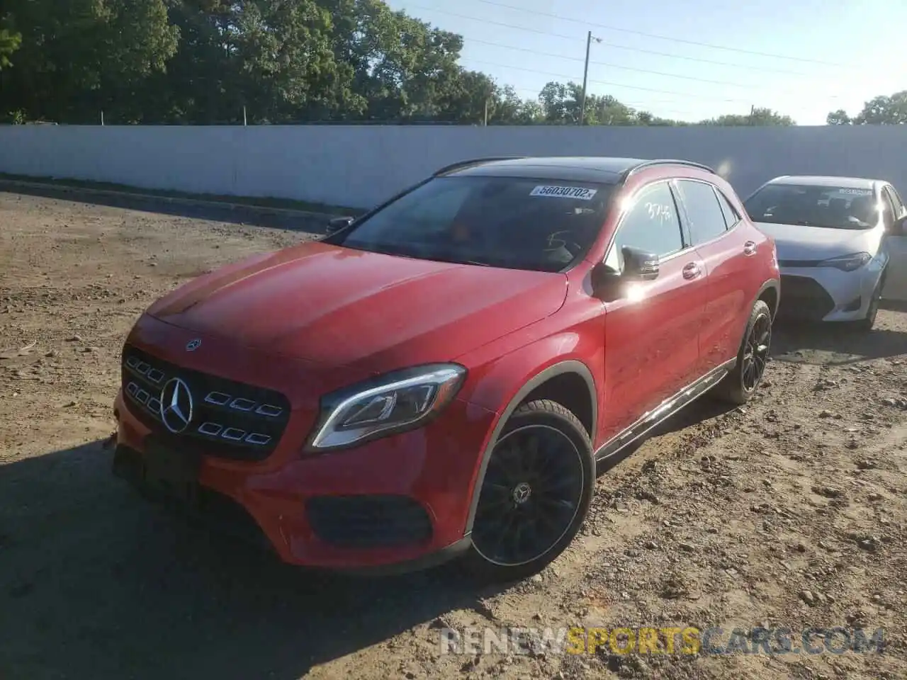 2 Photograph of a damaged car WDCTG4GB6KU019360 MERCEDES-BENZ GLA-CLASS 2019