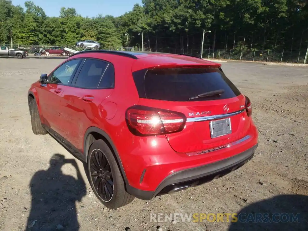 3 Photograph of a damaged car WDCTG4GB6KU019360 MERCEDES-BENZ GLA-CLASS 2019