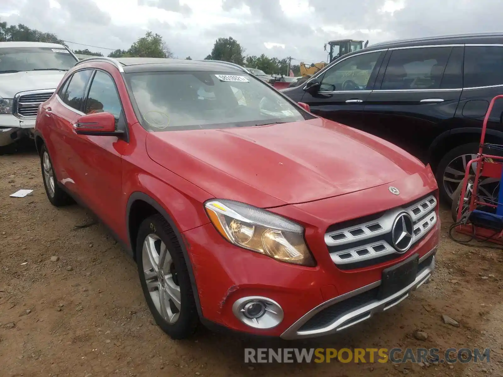 1 Photograph of a damaged car WDCTG4GB7KU009095 MERCEDES-BENZ GLA-CLASS 2019