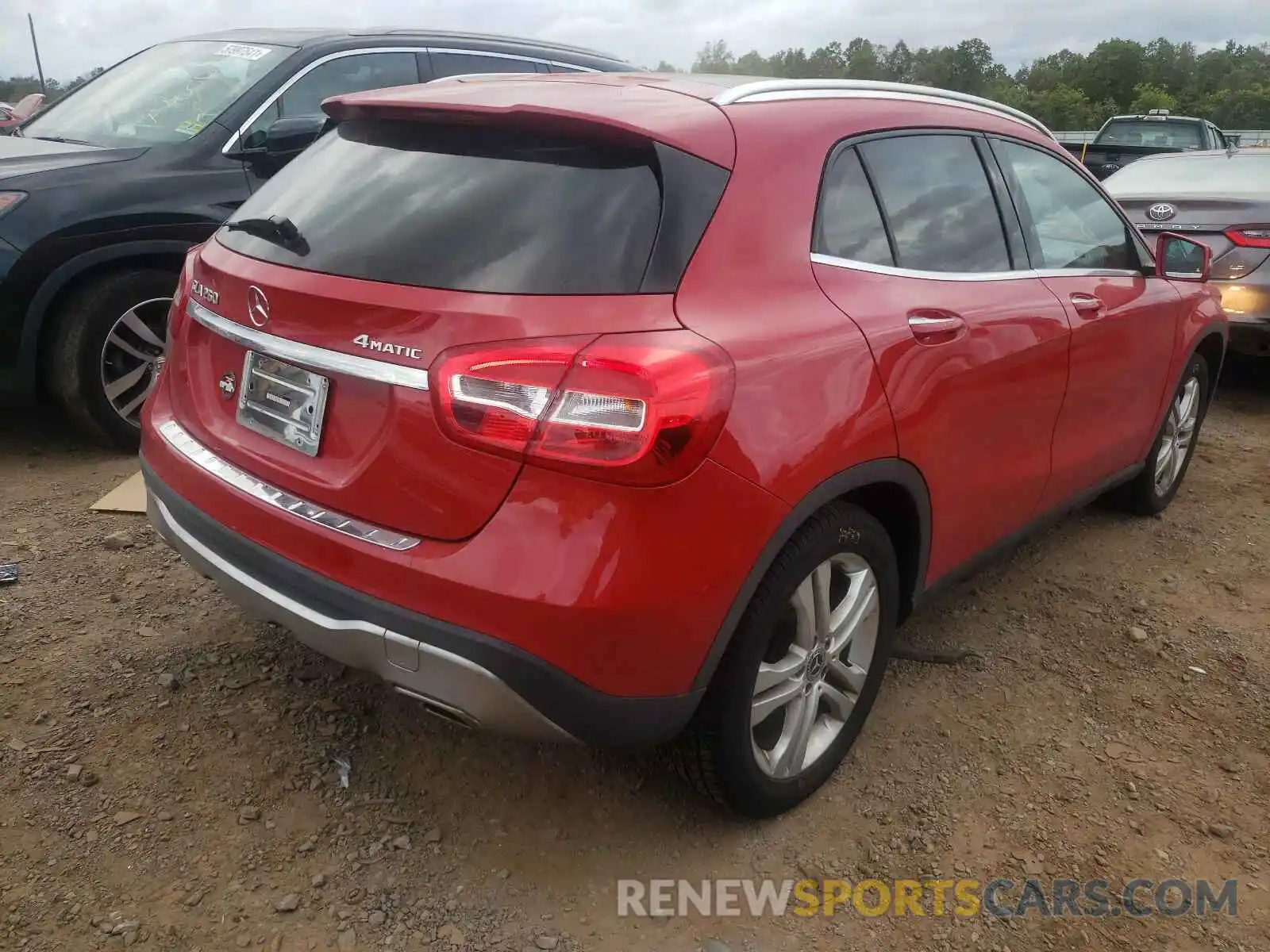 4 Photograph of a damaged car WDCTG4GB7KU009095 MERCEDES-BENZ GLA-CLASS 2019