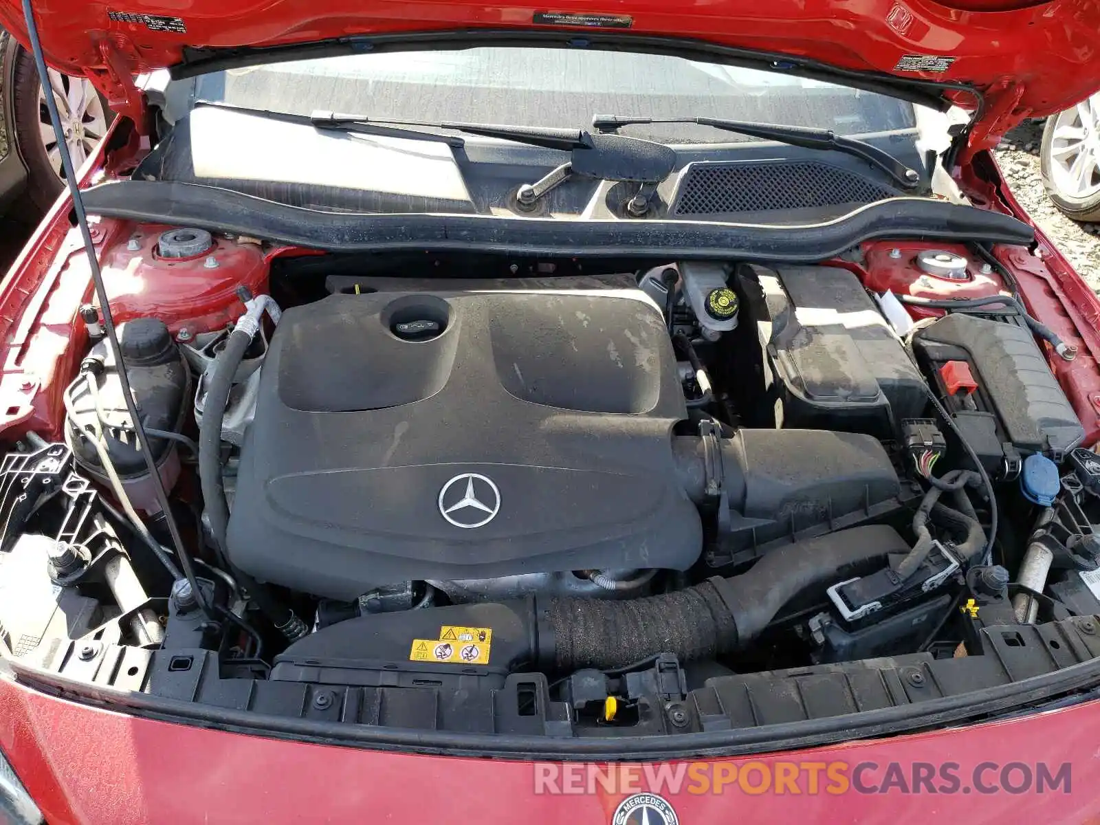 7 Фотография поврежденного автомобиля WDCTG4GB7KU009095 MERCEDES-BENZ GLA-CLASS 2019