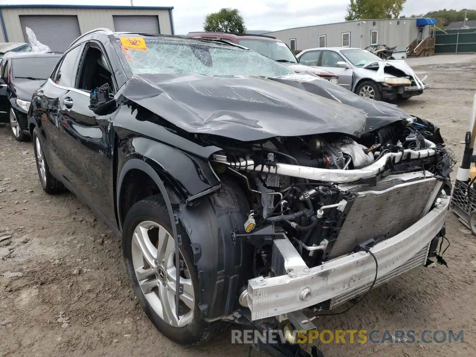 1 Photograph of a damaged car WDCTG4GB7KU011901 MERCEDES-BENZ GLA-CLASS 2019